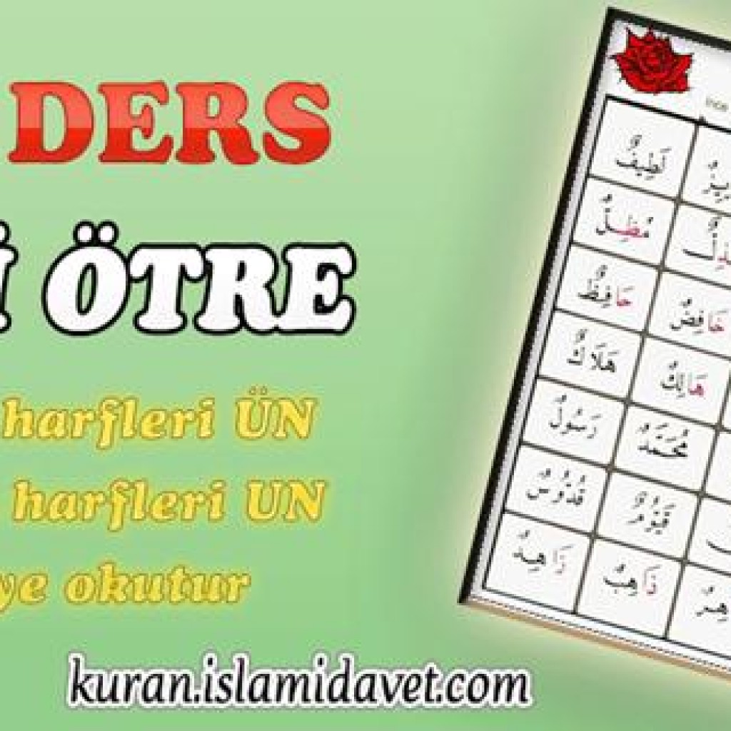 Ders 14: İki Ötre