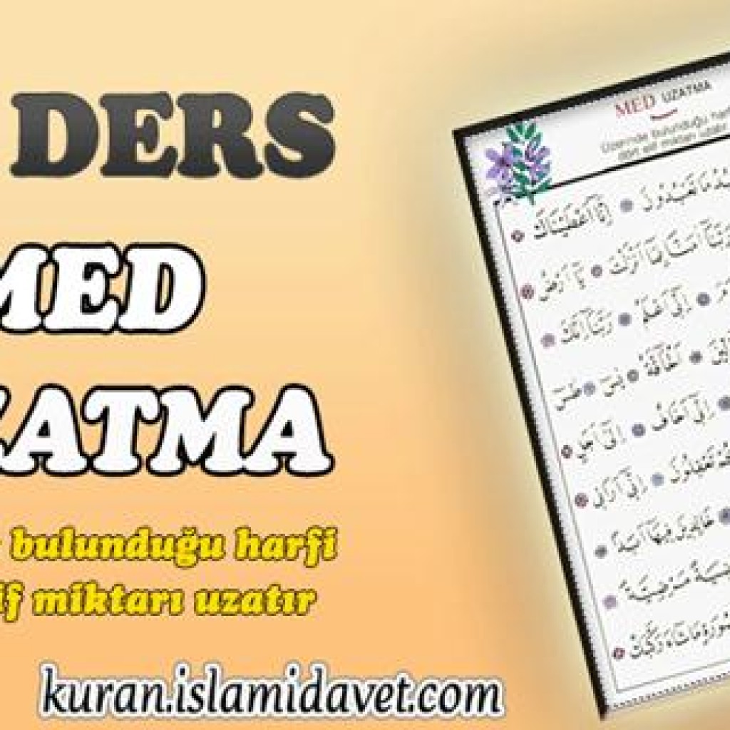 Ders 17: Med Uzatma