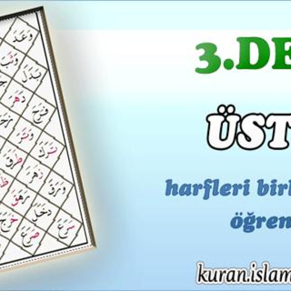 Ders 3: Üstün