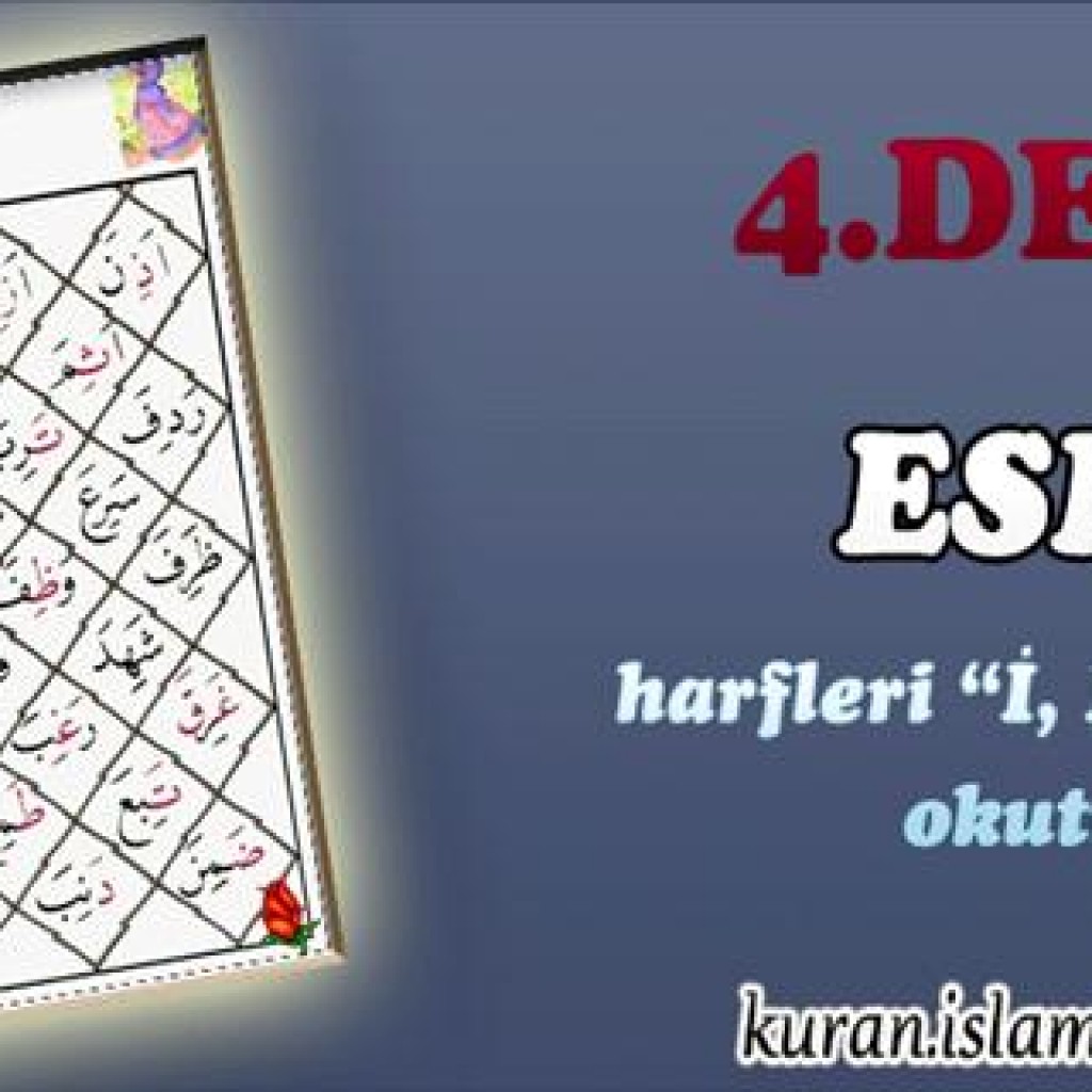 Ders 4: Esre