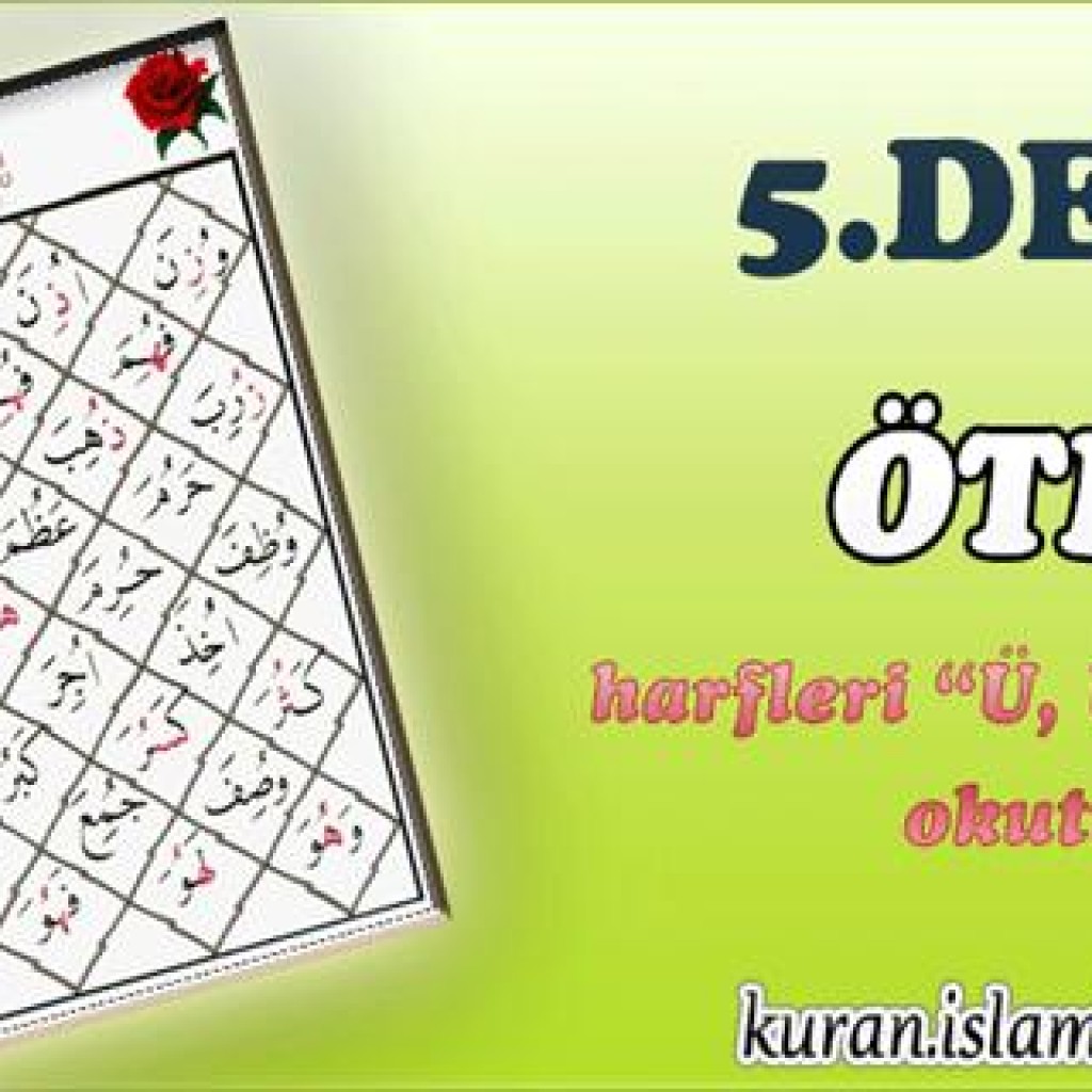 Ders 5: Ötre