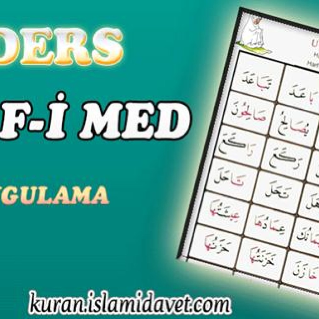 Ders 9: Harf-i Med