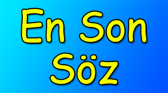 En Son Söz