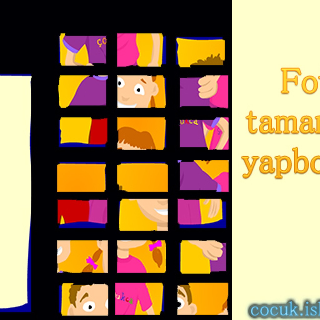 Fotoğraf Tamamlamaca Yapboz