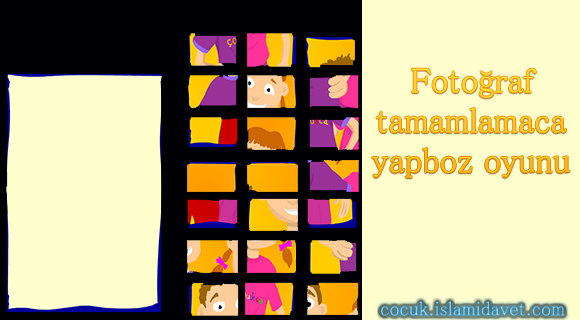 Fotoğraf Tamamlamaca Yapboz