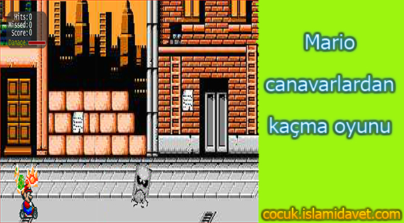 Mario Canavarlardan Kaçıyor