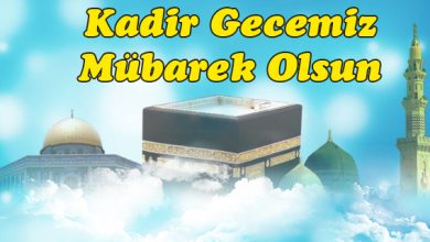 Kadir Gecemiz Mübarek Olsun