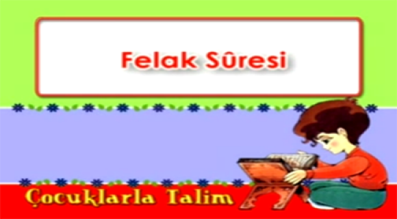 Felak Suresi-Kur'an Talimi