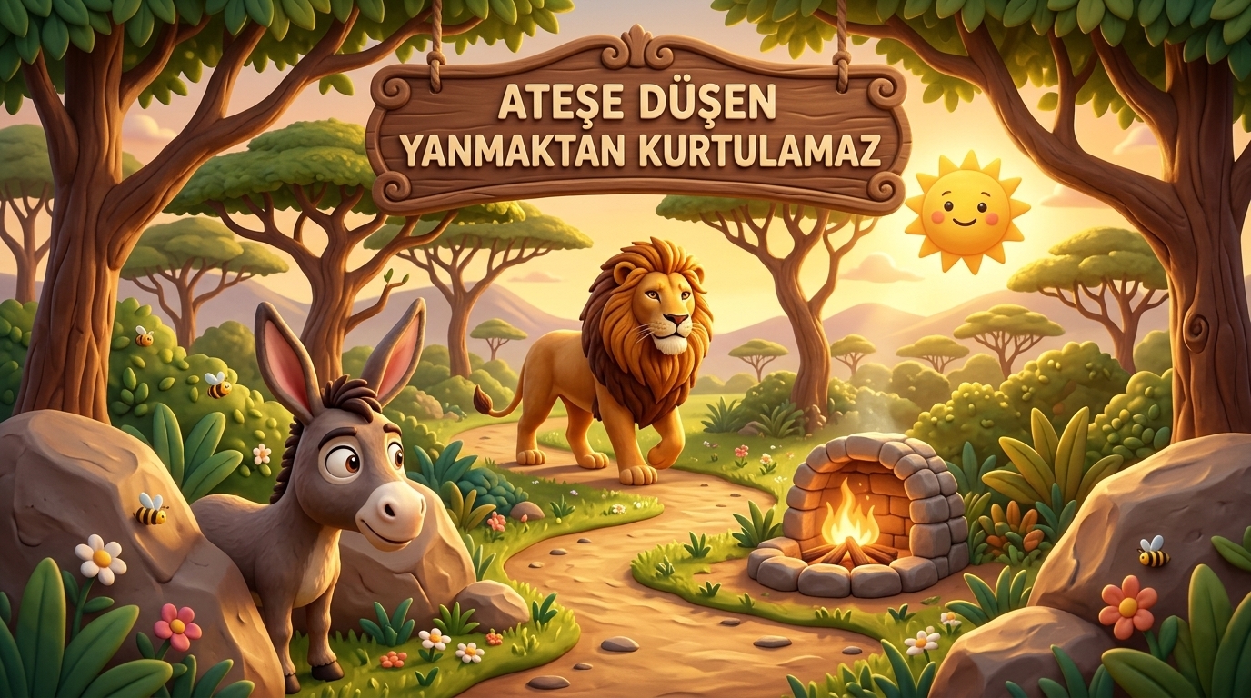 Ateşe Düşen Yanmaktan Kurtulamaz Ateşe Düşen Yanmaktan Kurtulamaz